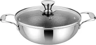 Kadhai with Hexagon design